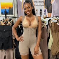 Corset amincissant décontracté en maille à haute compression avec coussinet en éponge (1 pièce)
