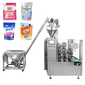 Machine d'emballage semi-automatique pour aliments, légumes, piments/épices/assaisonnements en poudre, sachets à fermeture éclair, composants principaux PLC/moteur - Product Image 6