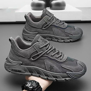 Zapatos deportivos retro para exteriores, antideslizantes, de alta calidad, duraderos, transpirables, para hombre, con suela de goma, zapatillas casuales. - Product Image 5