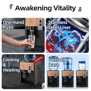 <strong>Hot</strong> Selling Electric Desktop <strong>Water</strong> <strong>Dispenser</strong> Small Household Automatic <strong>Hot</strong> Cold Dual-use Eco-Friendly Dormitory Office Bottled - Product Image 4