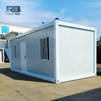 Maisons en conteneur à boîte rapide Immeuble de bureaux en conteneur Casa de 20 pieds Maison mobile minuscule préfabriquée Maisons en conteneur préfabriquées modulaires