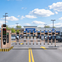 Barrière de circulation LPR à haute stabilité, équipement de contrôle de stationnement autonome pour garage commercial