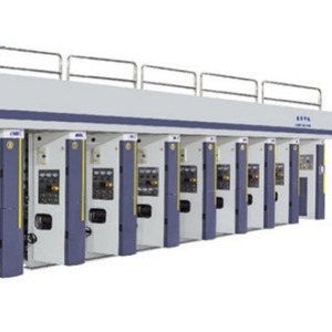เครื่องพิมพ์โรโตกราวเวียร์ฮงตง รุ่น RHT-B1050 แบบเก้าสี สำหรับพิมพ์ถุงบรรจุภัณฑ์ฟิล์มบางสำหรับอาหาร - Product Image 1