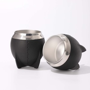 2026 Emerit Manufacturer Taza de Yerba Mate Argentina de Acero Inoxidable 18/8 de Doble Pared de 280ml con Bombilla para Mate - Product Image 3
