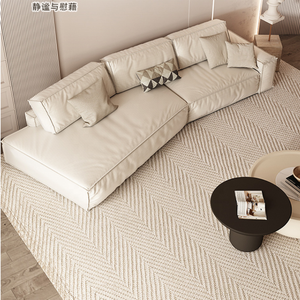 Modern Style Modular Cloud Fabric Sectional Set With Coffee <b>Table</b> for Living Room Apartment Home Office Furniture - Product Image 3