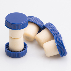 Bouchons de bouteille de whisky synthétiques de qualité alimentaire durables OEM/ODM, bouchons de <span class=keywords><strong>vin</strong></span>, bouchons bleus enduits pour bouteilles d'alcool - Product Image 3