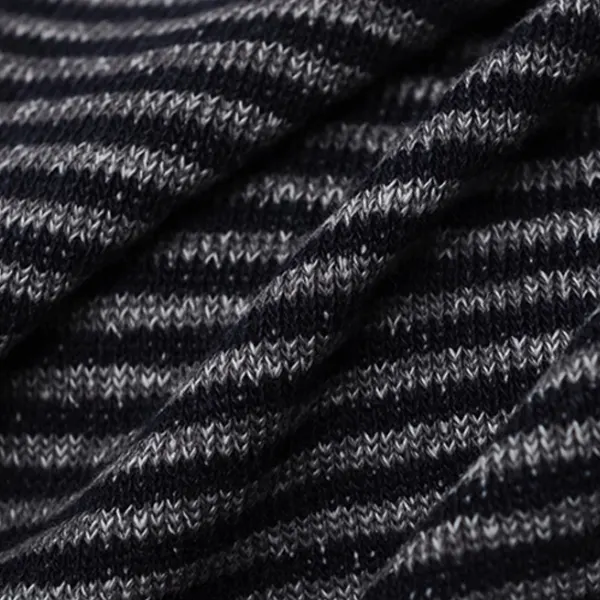 Wholesale sweat-wicking knitting striped custom printed heavyweight winter french terry fleece hemp organic cotton blend fabric