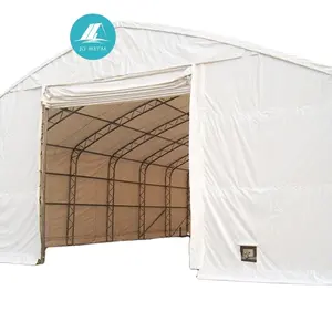 JQA4070 Stalen Frame PVC610GSM Waterdichte Brandwerende Roestvrij Uv-Bestendig Magazijn Opslag Tent