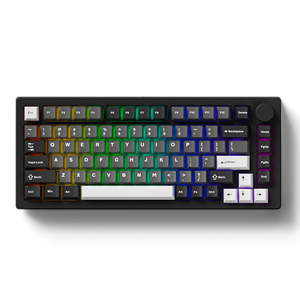 Teclado Mecánico Personalizado MonsGeek M1 V5 - Negro y Plateado, 75%, Desmontaje Rápido, Teclado Mecánico de Aluminio con Perilla - Product Image 1