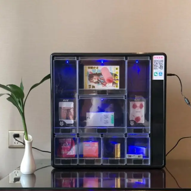 8 door wechat payment BlueTeeth self-service smart Vending Machine