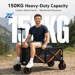 Elektrikli Katlanır Kamp Arabası 150KG Ağır Hizmet Tipi LFP Bataryalı Aile Çocukları İçin Kullanım Arabası Plaj Açık Hava Piknik Seyahat Arabası - Product Image 6