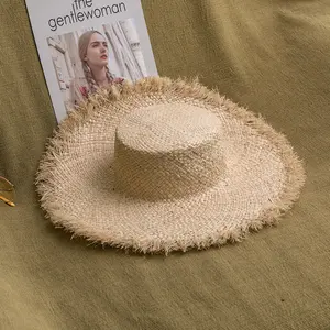 Custom, Embroidered & Unisex Cuban Straw Hat 