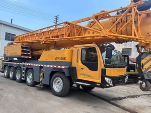 Grue sur camion X-C-M-G/SANYY d'occasion, capacité de levage de 40 m, tout-terrain, QY100, moteur de marque supérieure, origine Chine, prix bas en stock, à vendre - Product Image 4