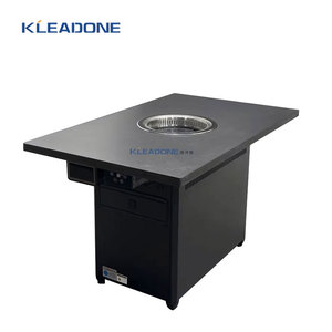 Kleadone tùy chỉnh Nhà hàng Hàn quốc bảng Top BBQ nướng cho ăn Uống Thông Minh BBQ grills bảng cho nhà hàng & khách sạn sử dụng - Product Image 1