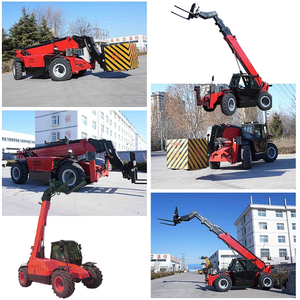 Chargeuse télescopique CE/epa Chargeur télescopique <span class=keywords><strong>Manitou</strong></span> Mini chariot télescopique Chargeuse sur pneus 4x4 conduite chariot télescopique chariot élévateur - Product Image 5