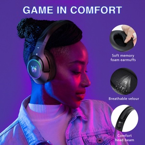 <span class=keywords><strong>ONIKUMA</strong></span> <span class=keywords><strong>K9</strong></span> superventas 3,5 MM 7,1 sonido envolvente auriculares para juegos micrófono dinámico desmontable con cable logotipo personalizado para viajes deportivos - Product Image 6
