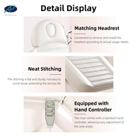 Cama facial eléctrica con 3 motores Cama robot de masaje de lujo y silla de masaje
