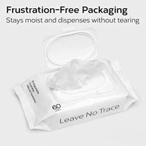 OEM Service Flushable Wipes Plant-Based Plastic-Free Wipe Intimate Water para Mulheres - Product Image 2