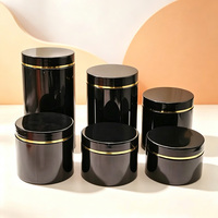 Pot cosmétique vide en PET blanc à large ouverture de 250 ml, 300 g, 500 ml pour crème corporelle, crème visage, pot en plastique