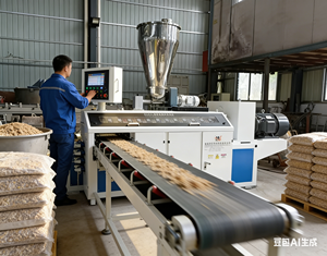 Machine extrudeuse à double vis conique pour la production de tuyaux en PVC, équipement de transformation plastique - Product Image 4