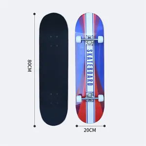 Vendite dirette in fabbrica Skateboard professionale personalizzato a buon mercato Blank Skateboard Deck per adulti