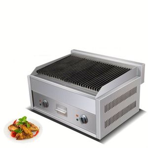 Procesamiento de alimentos portátil de acero inoxidable comercial eléctrico barbacoa parrilla máquina pollo barbacoa carne pincho Estación de cocina - Product Image 6