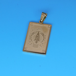 Qiandis nuovi accessori per ciondoli in acciaio inox per <span class=keywords><strong>segni</strong></span> zodiacali Sagittarius - Product Image 4