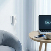 Cargador Adaptador Dual USB C de 65W PD con Carga Rápida para Móviles y Adaptador para Portátiles USB C de Todas las Marcas