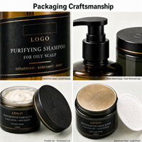 Shampooing et après-shampoing anti-croûtes sans sulfate pour le contrôle du sébum, au cèdre, bergamote et menthe, soin du cuir chevelu et démêlant capillaire