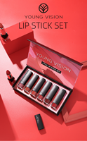 Rouge à lèvres personnalisé LOGO, vente en gros, maquillage de luxe pour femmes, rouge à lèvres mat vegan longue tenue, imperméable, étiquette privée