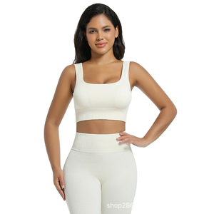 Conjunto de Ropa Interior Femenina de Dos Piezas Sin Costuras con Almohadillas Desmontables, Venta Caliente Transfronteriza <span class=keywords><strong>SHEIN</strong></span> AliExpress TEMU Yoga - Product Image 6