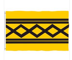 Drapeau des î<span class=keywords><strong>les</strong></span> Turcs et Caïcos, drapeau extérieur personnalisé 3x5 pieds, bannière imprimée simple face, design personnalisé, drapeau <span class=keywords><strong>de</strong></span> bienvenue pour la cour - Product Image 4