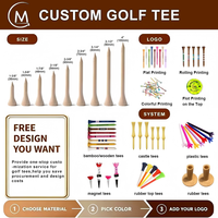 Ensemble cadeau de t-shirt de golf personnalisé Ensemble d'accessoires de golf avec étui en cuir comprenant une fourchette verte en métal et un outil de divot à pointes