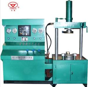 Yongstar-جهاز فحص صمام هيدروليكي يدوي, جهاز تحكم يدوي مصنوع من النوع العمودي ، جهاز اختبار صمام هيدروليكي لاختبار صمامات ملولبة اللحام ذات الشفة - Product Image 1