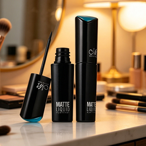 Menow E412 OEM \ ODM marque privée maquillage durable imperméable à l'eau mise en forme mat Anti-bavure liquide <span class=keywords><strong>eyeliner</strong></span> cosmétiques usine en gros - Product Image 2