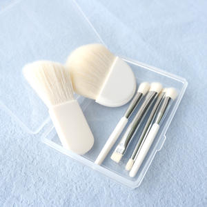 2024 <span class=keywords><strong>ZOOE</strong></span> Mini Kit de brochas cosméticas portátiles Juego de brochas de maquillaje de sombra de ojos de doble cabeza 6 piezas para caja de regalo - Product Image 3
