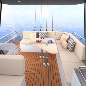 Yacht de luxe de 10,66 m (35 pieds) avec moteur hors-bord, bateau de pêche à cabine, yacht sportif, bateau de pêche à cabine en aluminium à coque en V - Product Image 5