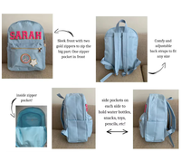 Großhandel Lagerbestand Outdoor BLANK Sport Kinder Wickeltasche Reise-Schultertasche Nylon-Rucksack Schultasche