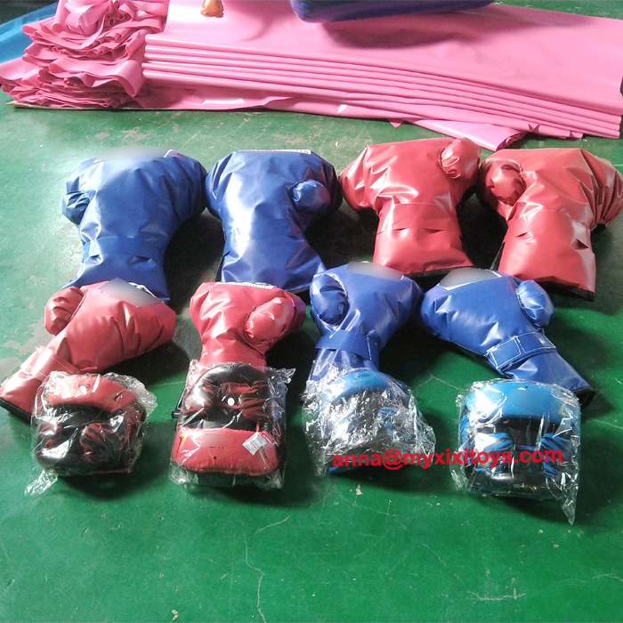 Funny Box Extreme Big Smash - Guantes Inflables Gigantes Para Niños (2 Unidades), Juegos De Fiesta, Jardín O Playa, A Partir De 8 Años