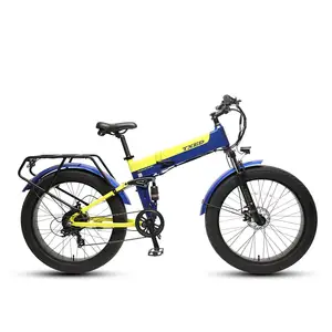 TXED 2023 Großhandel Erwachsene 26 "x 4.0 ''gefaltetes Elektro fahrrad mit 500W Motor