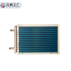 Intercambiador de Calor de Tubo Aletado de Fábrica Lixin, Condensador de Refrigerante de Cobre, Tamaño Personalizado - Product Image 4