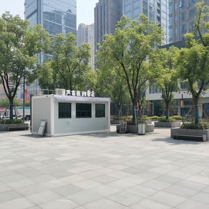 <span class=keywords><strong>Casa</strong></span> Modular Moderna de 3 Dormitorios y 40 Pies, Personalizada de Fábrica, en Rojo, <span class=keywords><strong>Azul</strong></span> y Verde, Fácil Instalación, <span class=keywords><strong>Casa</strong></span> Contenedor en Paquete Plano - Product Image 1