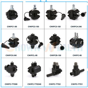 電気電源アドスケーブルプラスチックIPC絶縁ピアスコネクタ六角形ヘッドスクリュー付き工場 - Product Image 6