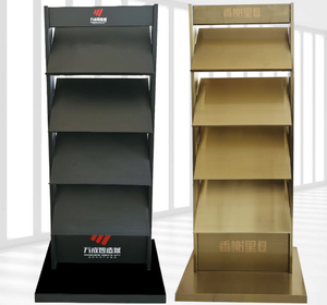 Présentoir de support de données au sol en fer avec finition galvanisée pour l'information de propriété de journal de brochure dans les bureaux - Product Image 2