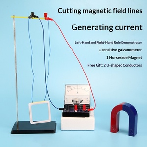 Juego de imanes magnéticos en forma de herradura <span class=keywords><strong>para</strong></span> cortar líneas magnéticas, modelo 202513, <span class=keywords><strong>para</strong></span> la Física de Secundaria (Ley de Lenz Izquierda/Derecha) - Product Image 2