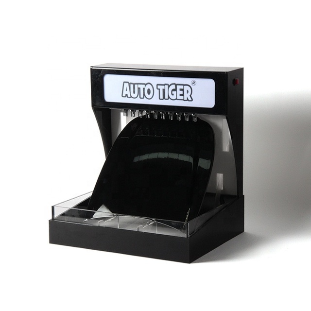 AUTO TIGER Black Car Nano Ceramic Coating Showcase Tester Display for Detailing