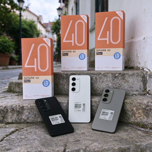 Global Edition 2026 รุ่นใหม่ Spark40 Pro Android 15 รองรับ 4G/5G ทั่วโลก สมาร์ทโฟนแบบสองซิม ชาร์จเร็ว 65W กล้อง Android 108MP - Product Image 4