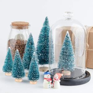 New Design Mini Sisal Bottle Brush <strong>Trees</strong> Diorama Models <strong>Miniature</strong> <strong>Christmas</strong> <strong>Trees</strong> for <strong>Christmas</strong> Party Home Decoration - Product Image 1