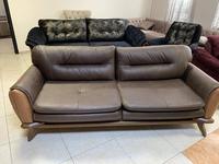 Ensemble de canapés Chesterfield modernes de style européen avec structure en bois massif pour salon, mobilier de maison, hôtel et entrée