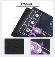 Tapis de souris XXL pour jeux vidéo, antidérapant, en caoutchouc naturel, motif de dessin animé, tapis de bureau pour ordinateur, impression personnalisée, pliable